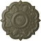 Ekena Millwork Deria Ceiling Medallion (Fits Canopies up to 6"), Hand-Painted Spartan Stone, 20 1/4"OD x 1 1/2"P CM20DRSSF - alternate 1